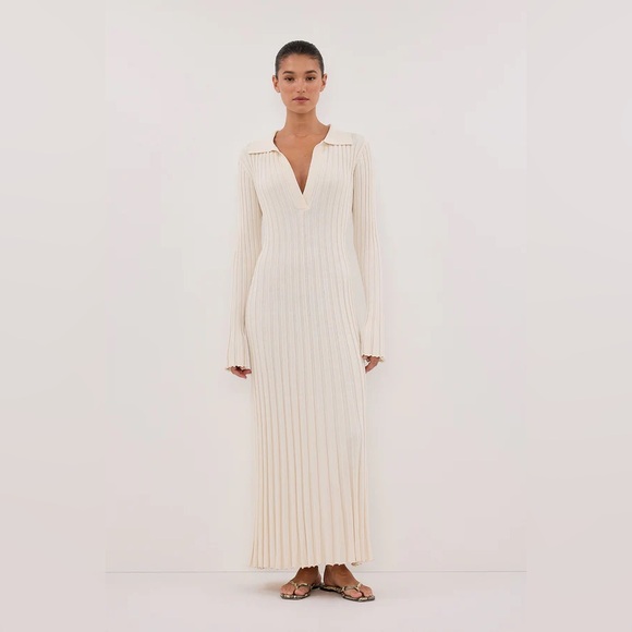 dissh maxi dress long sleeve HADLEY BLACK LONG SLEEVE KNIT MAXI DRESS  DISSH
